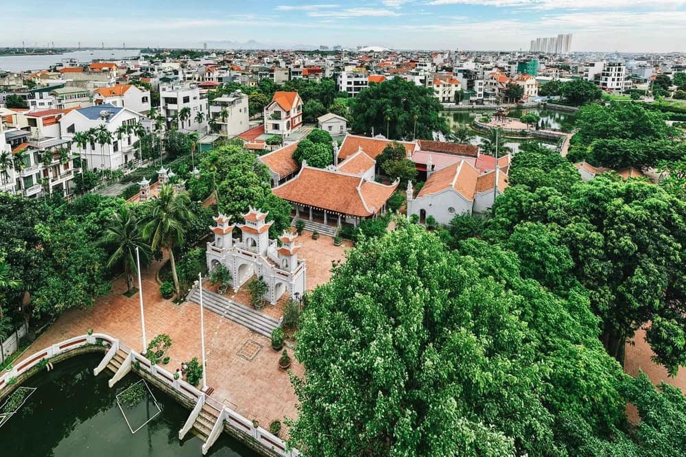 Cảnh quan chùa Bắc Biên